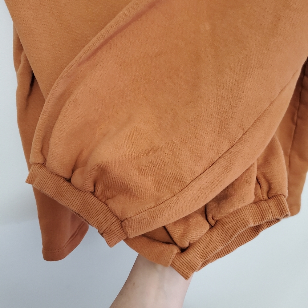Zara Medium Sweater Trafaluc Striped Oversized Top Sunset Western Orange Aztec - Picture 5 of 16